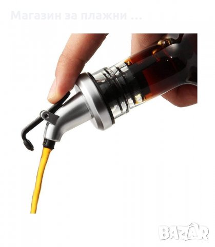 ТАПА С НАЛИВНИК ЗА БУТИЛКА С ОЛИО ИЛИ ОЦЕТ - код 2951, снимка 3 - Аксесоари за кухня - 34143133