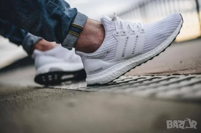  маратонки  Adidas UltraBoost 4.0 ‘Triple White’  номер 42 2/3, снимка 10 - Маратонки - 47480977