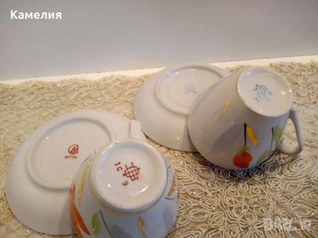 Руски порцелан , снимка 4 - Чаши - 42124861