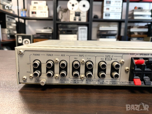 Транзисторен усилвател JVC, снимка 8 - Ресийвъри, усилватели, смесителни пултове - 54055363