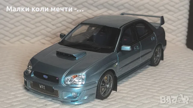 Колекционерски модел на Subaru, мащаб 1:18 