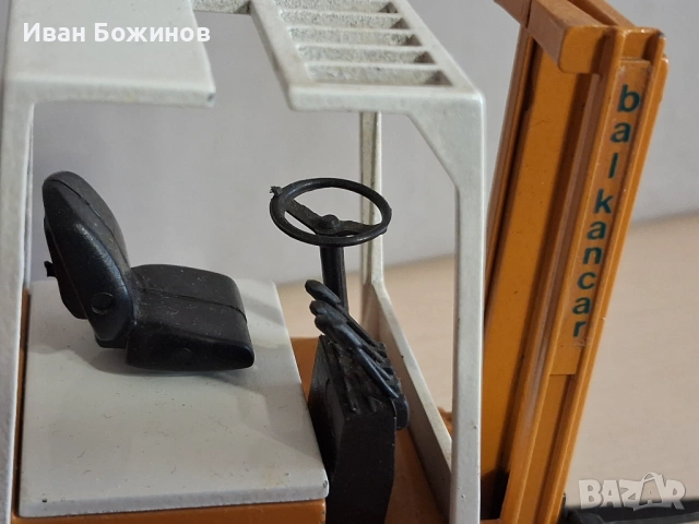 Метален мащабен модел на електрокар, мотокар., снимка 2 - Колекции - 53140865