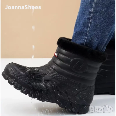 Много леки гумирани топли боти код  2510, снимка 5 - Мъжки боти - 52132039