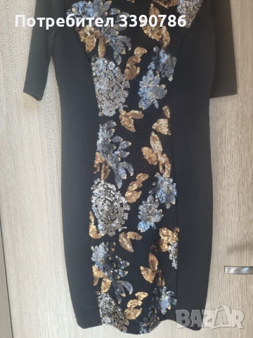 Елегантна дамска рокля , снимка 2 - Рокли - 51321779