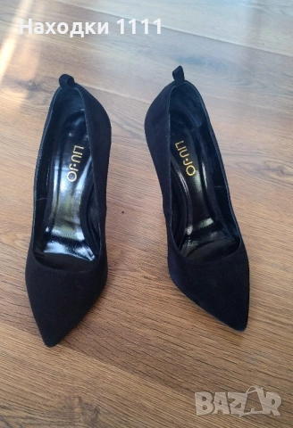 LIU JO Уникални обувки естествена кожа, оригинални, номер 38, oтлични, снимка 5 - Дамски обувки на ток - 52733883
