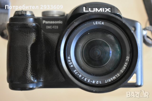 Цифров фотоапарат Panasonic DMC-FZ8, снимка 3 - Фотоапарати - 39621800