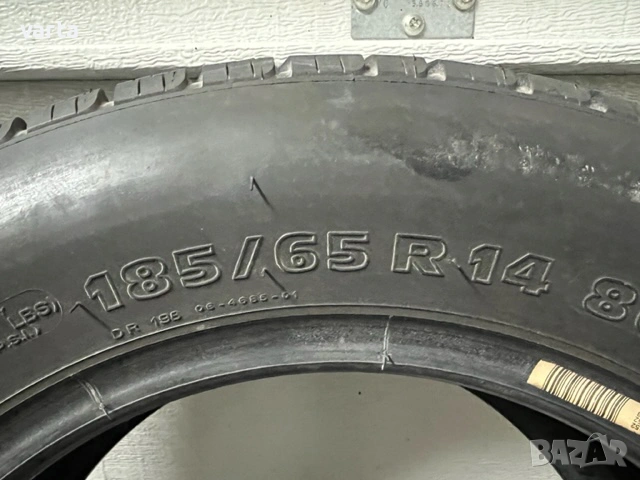 2бр гуми Michelin 185/65/14 Нови, от резервна гума, снимка 3 - Гуми и джанти - 53088237