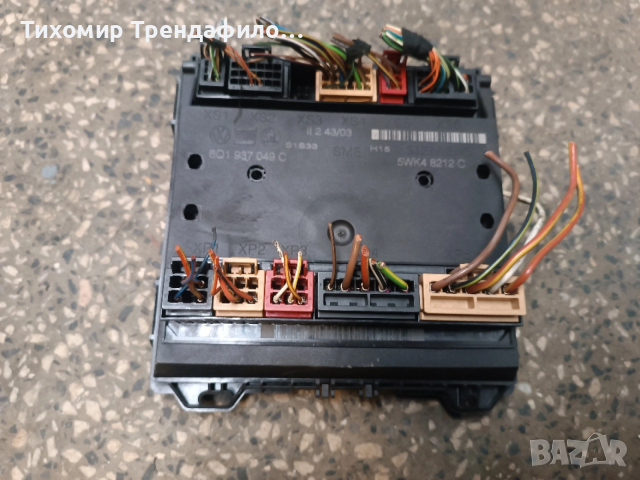 body control skoda fabia 6Q1937049C , 5WK4 8212C , 6Q1 937 049C , боди контрол шкода фабия 2004г