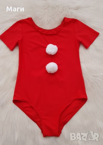 Коледно боди XS- S НОВО, снимка 5 - Корсети, бюстиета, топове - 35242994