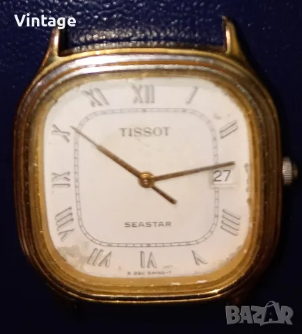 TISSOT seastar b980/990 винтидж часовник, снимка 3 - Антикварни и старинни предмети - 55837377