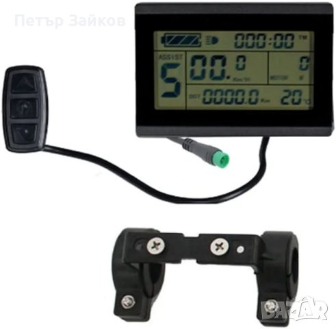 SPORTARC E-Bike KT-LCD3U LCD дисплей Измервател с USB гнездо