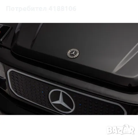 Акумулаторен джип Mercedes EQG Electric G-Class 12V с отварящи се врати меки гуми 4x4, снимка 3 - Коли, камиони, мотори, писти - 48683105