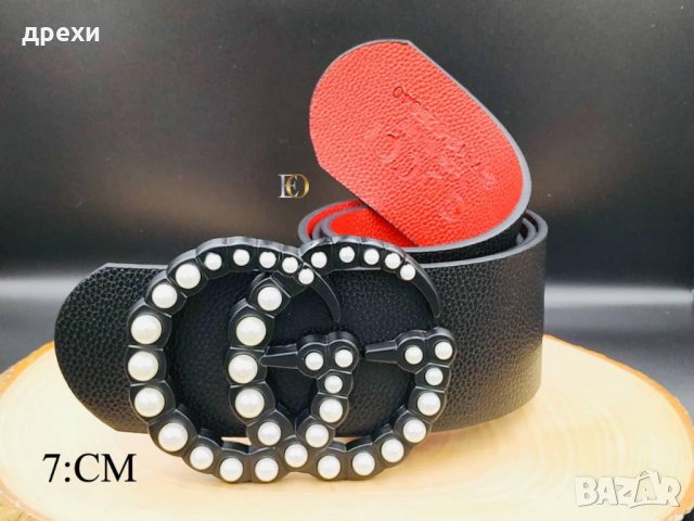 Gucci дамски широк колан, снимка 6 - Колани - 35490921