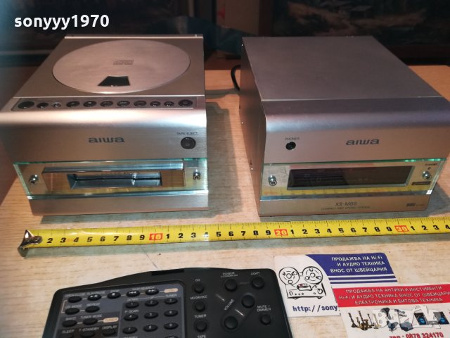 aiwa-лъскаво бижу 1001210918, снимка 8 - Ресийвъри, усилватели, смесителни пултове - 31369598