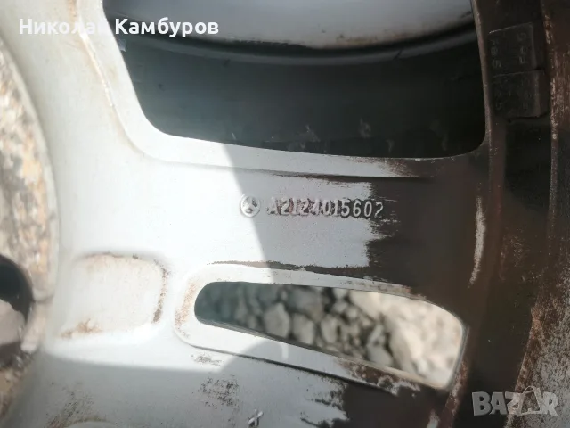Ал.джанти 17"5х112 8J ET48 за Мерцедес, снимка 13 - Гуми и джанти - 56139577