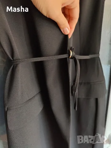 Елегантeн дълъг елек тип сако H&M (Размер 34 / XS) – Като нов!, снимка 2 - Сака - 55967555