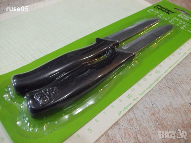 Комплект "Peter cook" от 2 бр. ножа за домати нов, снимка 5 - Прибори за хранене, готвене и сервиране - 38441470