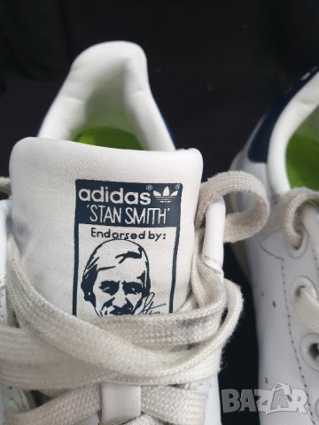 Adidas Stan Smith M20325, снимка 4 - Маратонки - 31488198