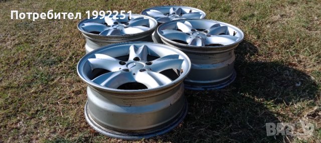 4бр. ляти джанти за Mercedes C класа. 2бр от джантите са 7J16 ET37, а другите две 8J16 ET32. Внос от, снимка 14 - Гуми и джанти - 38951742