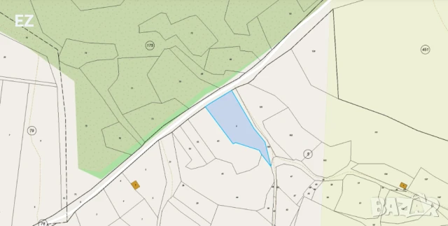 🏡 Продава се място с вила в местността Ляшница, гр. Петрич 🌿, снимка 2 - Земеделска земя - 51239124