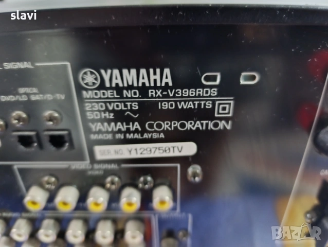 Receiver Yamaha RX-V396 RDS , снимка 5 - Ресийвъри, усилватели, смесителни пултове - 53281106