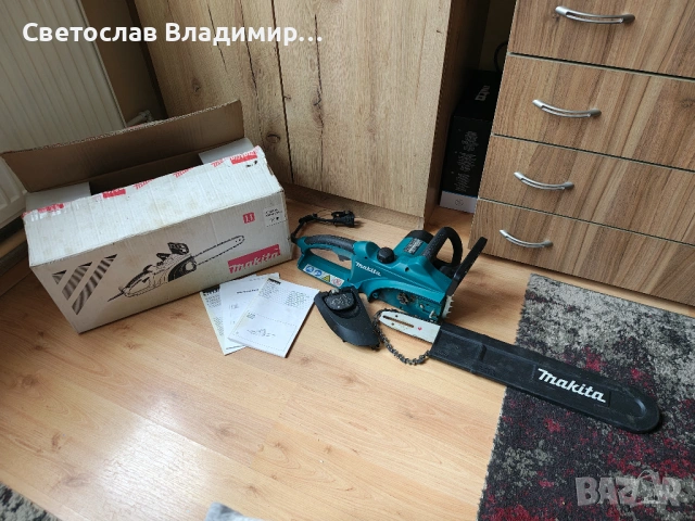 Използван електрически трион Makita, 4 бормашини (1 ударна) и електрическа отвертка., снимка 3 - Бормашини - 54019196