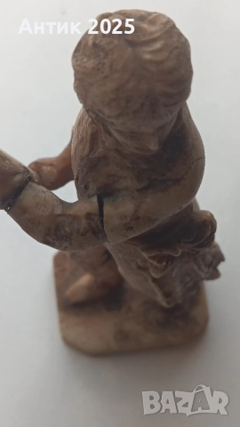 Френски революционер с флаг — резбована фигурка от кост, Франция, края на XVIII век, снимка 10 - Антикварни и старинни предмети - 52841852