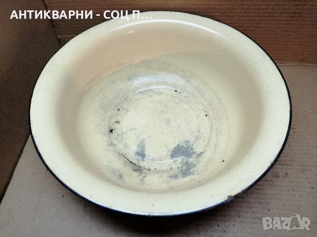 Стар Соц Емайлиран Руски Леген. , снимка 4 - Антикварни и старинни предмети - 42215201