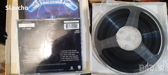 Магнетофонна ролка/лента със запис на - Metallica 1991/1984, снимка 5 - Декове - 47410472