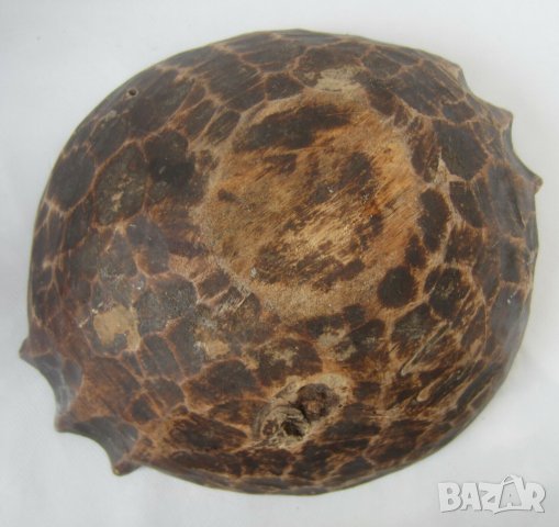 Дървена копанка, купа, фруктиера и дървена стара лъжица, снимка 4 - Други - 42454631