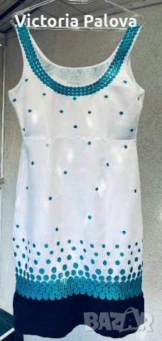 Ленена рокля PER UNA Англия, снимка 2 - Рокли - 50937564