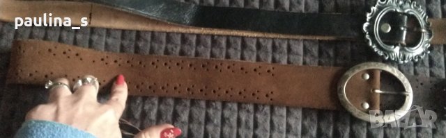 Маркови колани от естествена кожа / genuine leather belt, снимка 8 - Колани - 42847546