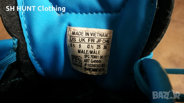 ADIDAS PREDATOR размер EUR 43 1/3 / UK 9 за зала естествена кожа 38-12-S, снимка 15 - Футбол - 52227561