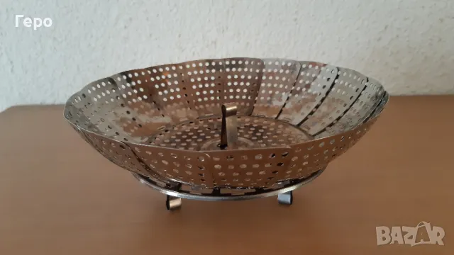 Кошница за готвене на пара Luigi Ferrero – 23 см., снимка 4 - Съдове за готвене - 48508791