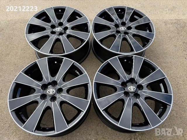 4 броя алуминиеви джанти за Toyota Avensis,Toyota Prius  17, снимка 4 - Гуми и джанти - 54042183