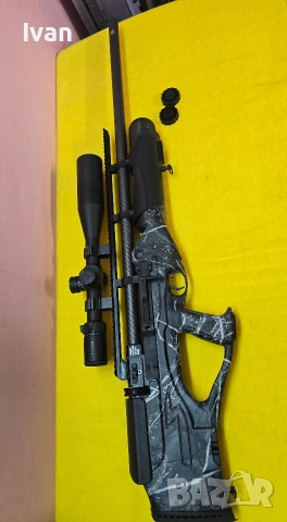 Въздушна пушка Hatsan Herculea Bully Long + оптика, снимка 8 - Въздушно оръжие - 54174400