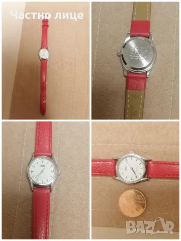 Casio Дамски часовник, каишка естествена кожа нова