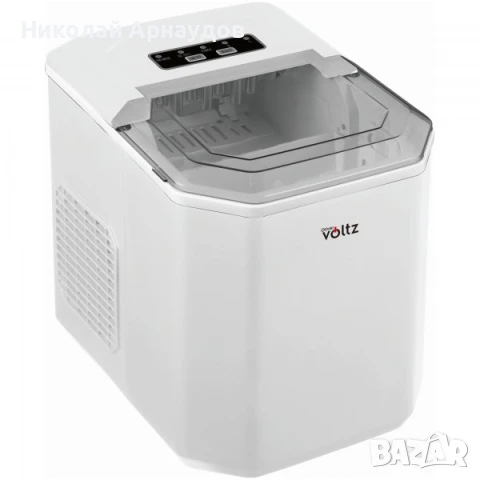 Ледогенератор Oliver Voltz OV51447B, 100W~120W, 12кг./24ч., 1.3л., Бял
