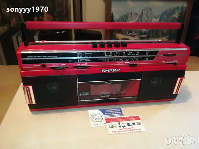 sharp qt-244h germany 1508211244, снимка 2 - Радиокасетофони, транзистори - 33820630