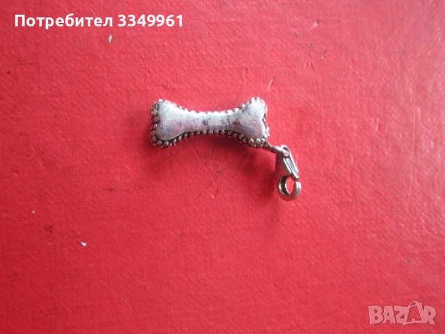 Сребърен медальон висулка , снимка 3 - Колиета, медальони, синджири - 36621511