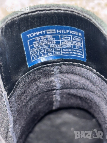 Tommy Hilfiger боти от естествена кожа, снимка 7 - Дамски боти - 52340981