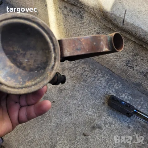 бензинова лампа внос Германия колекционерска, снимка 3 - Антикварни и старинни предмети - 49220164