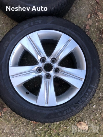 4бр. алуминиеви джанти с гуми от KIA Sportage 17 цола., снимка 2 - Гуми и джанти - 52394856