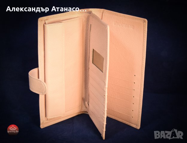 Персонализирано дамско портмоне от естествена кожа, снимка 3 - Портфейли, портмонета - 32101180