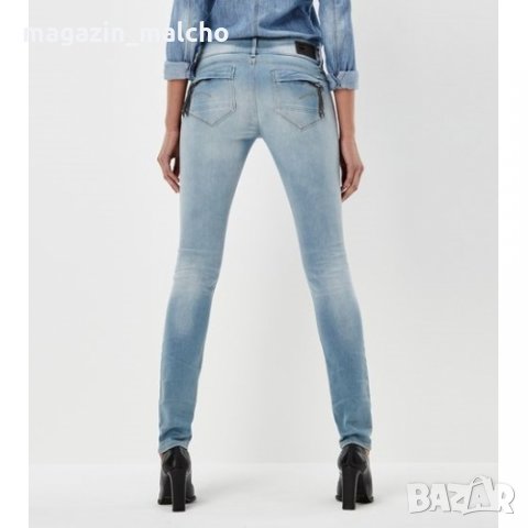 ДАМСКИ ДЪНКИ - G-STAR RAW MIDGE CODY MID SKINNY; размер: W32 L32, снимка 2 - Дънки - 31290112