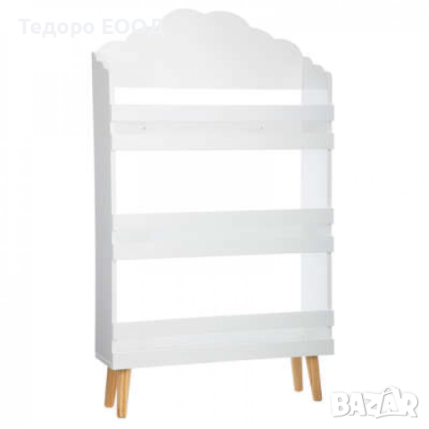  Детска библиотека рафт етажерка за книги облак бял цвят, снимка 5 - Етажерки - 44778442