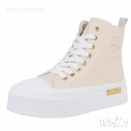 Дамски високи кецове, 5цвята , снимка 2 - Кецове - 48802736