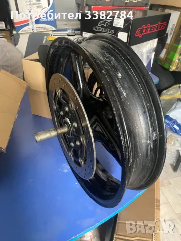 Предна джанта,дискове,ос и калник за HONDA CBRF4, снимка 2 - Части - 48791636