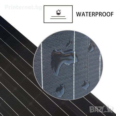 Гъвкав соларен панел 100W ETFE 32-100 - МОНОКРИСТАЛЕН - ГАРАНЦИЯ! БЕЗПЛАТНА ДОСТАВКА! Фактура, снимка 2 - Друга електроника - 39686522