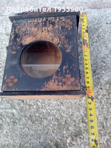 Стара кутия за будилник, снимка 3 - Антикварни и старинни предмети - 35588125